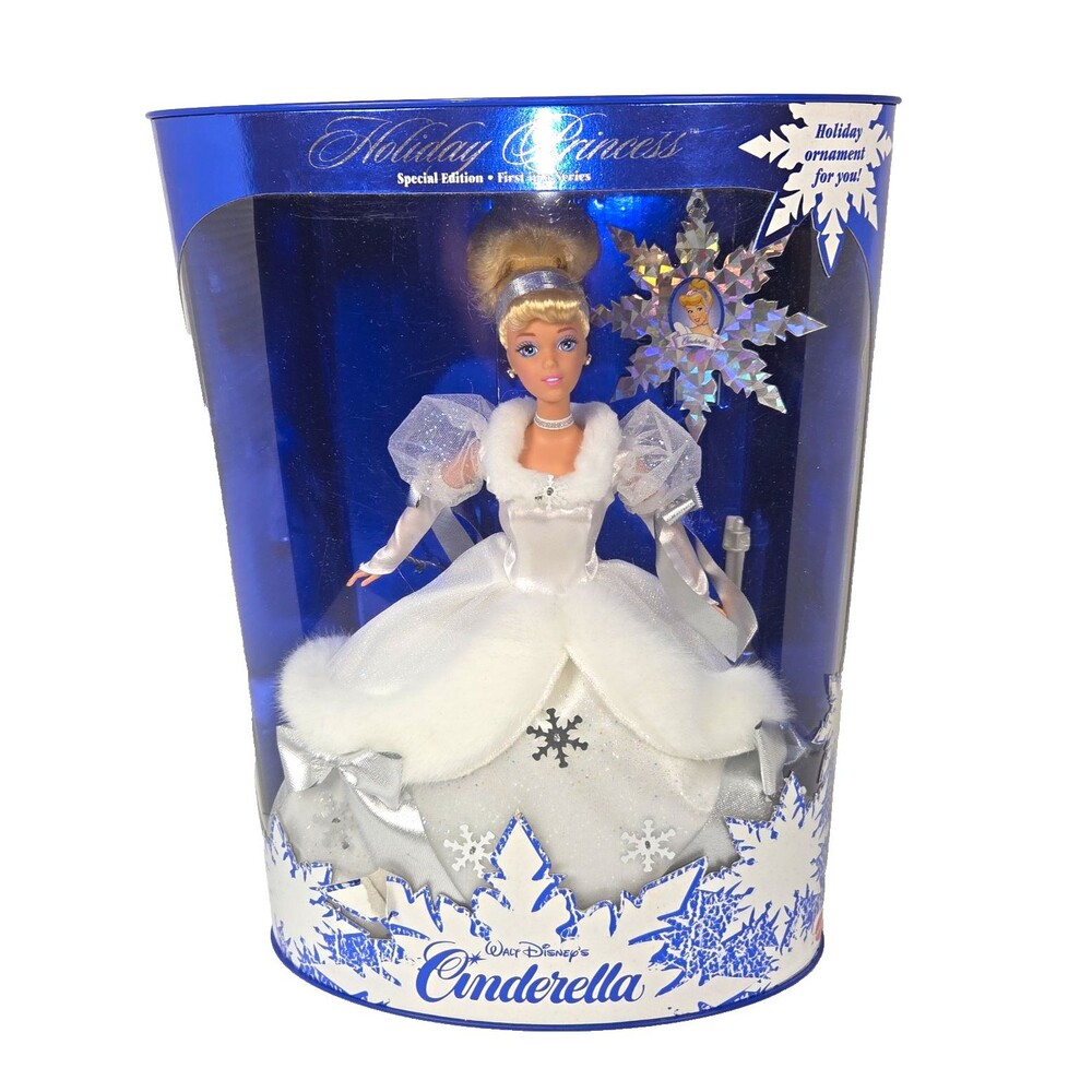 Mattel Disney Holiday Princess Cinderella Special Edition Doll MPN 16990